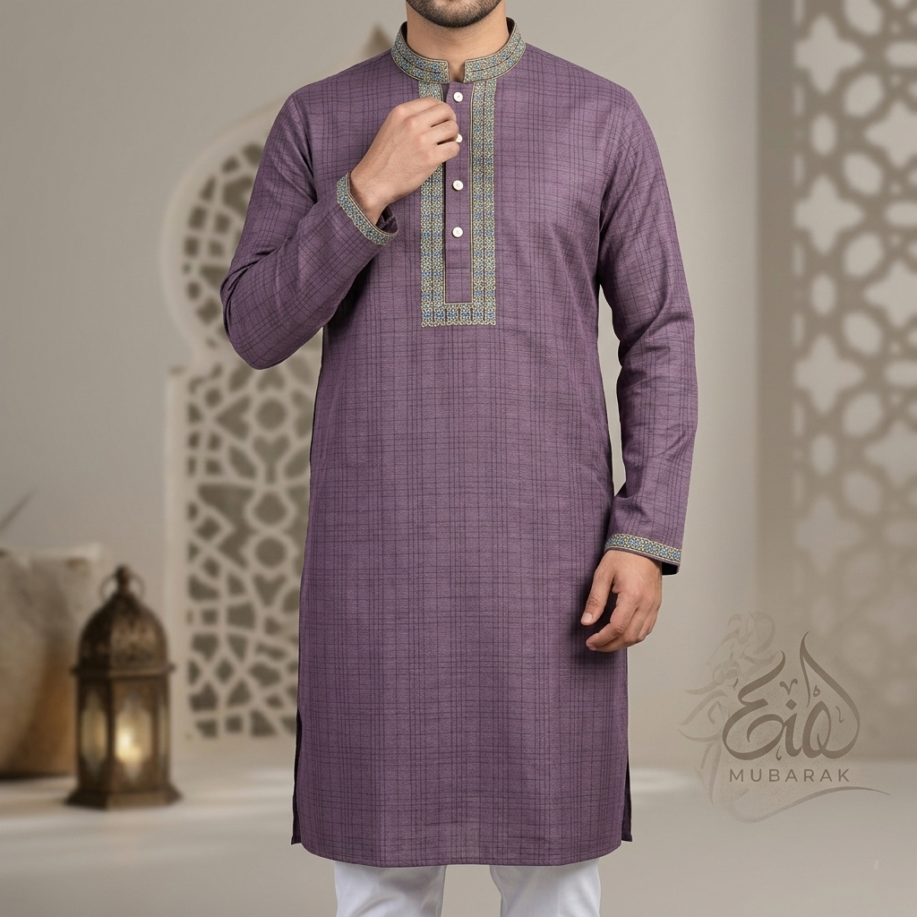 Classic Premium Festive Panjabi-12978