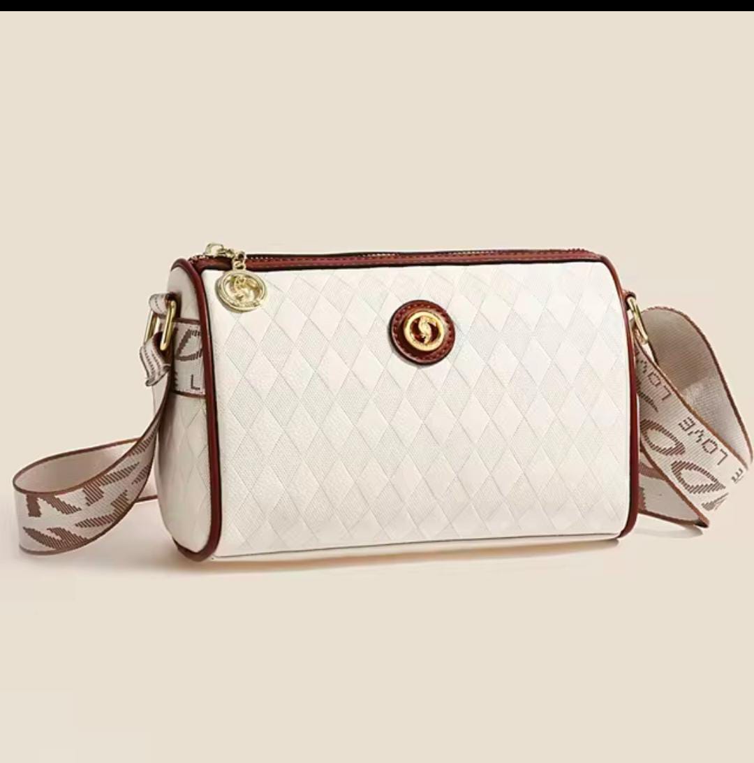 Cylinder lightweight bag (white)
