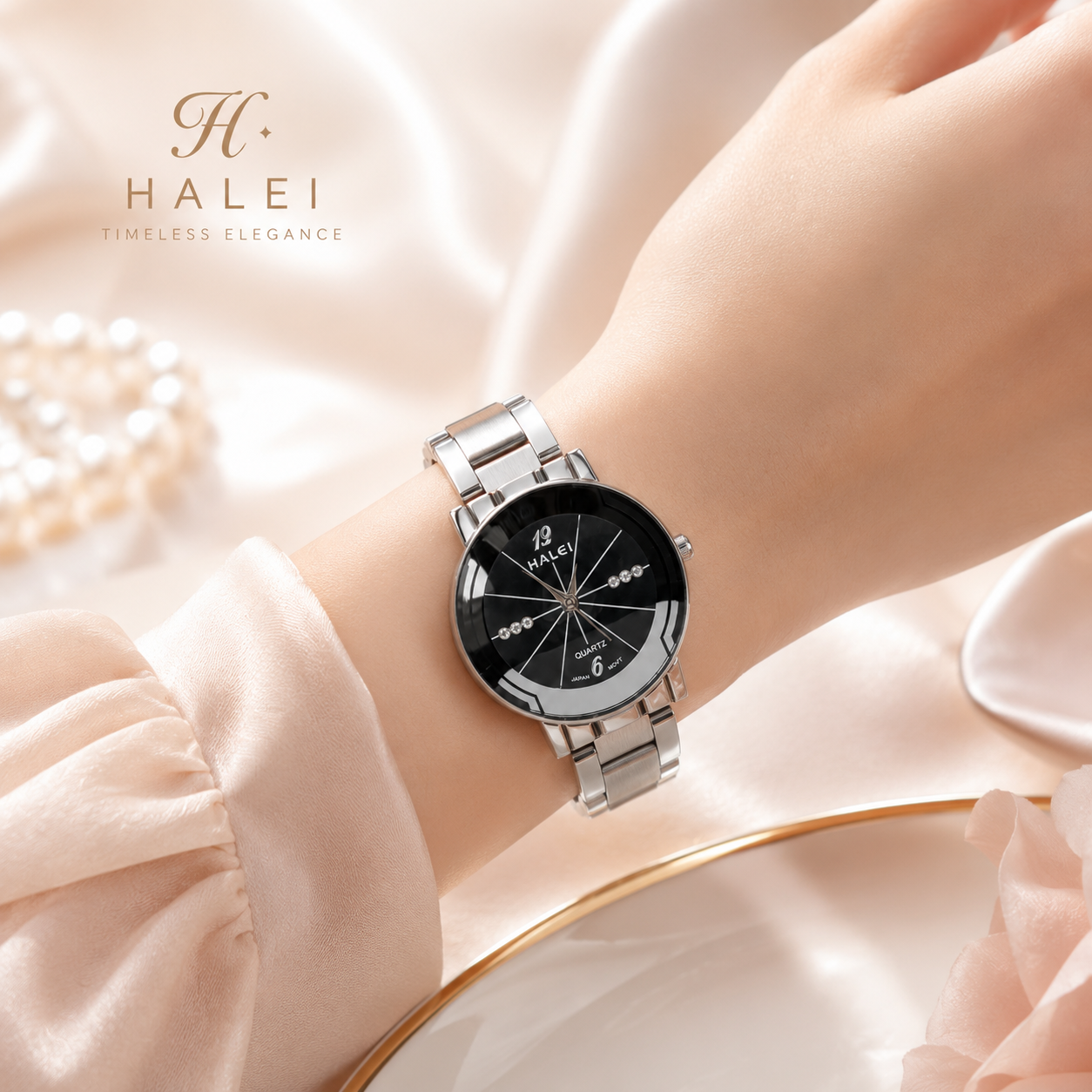 Halei Premium Ladies Watch- 13268