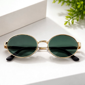 Urban Hexagon Gold Frame Sunglasses P0308